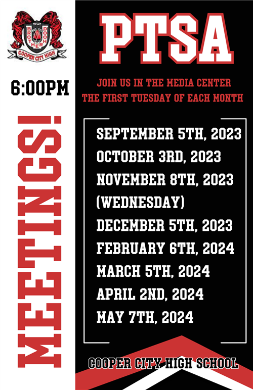  PTSA DATES for 23-24 school year